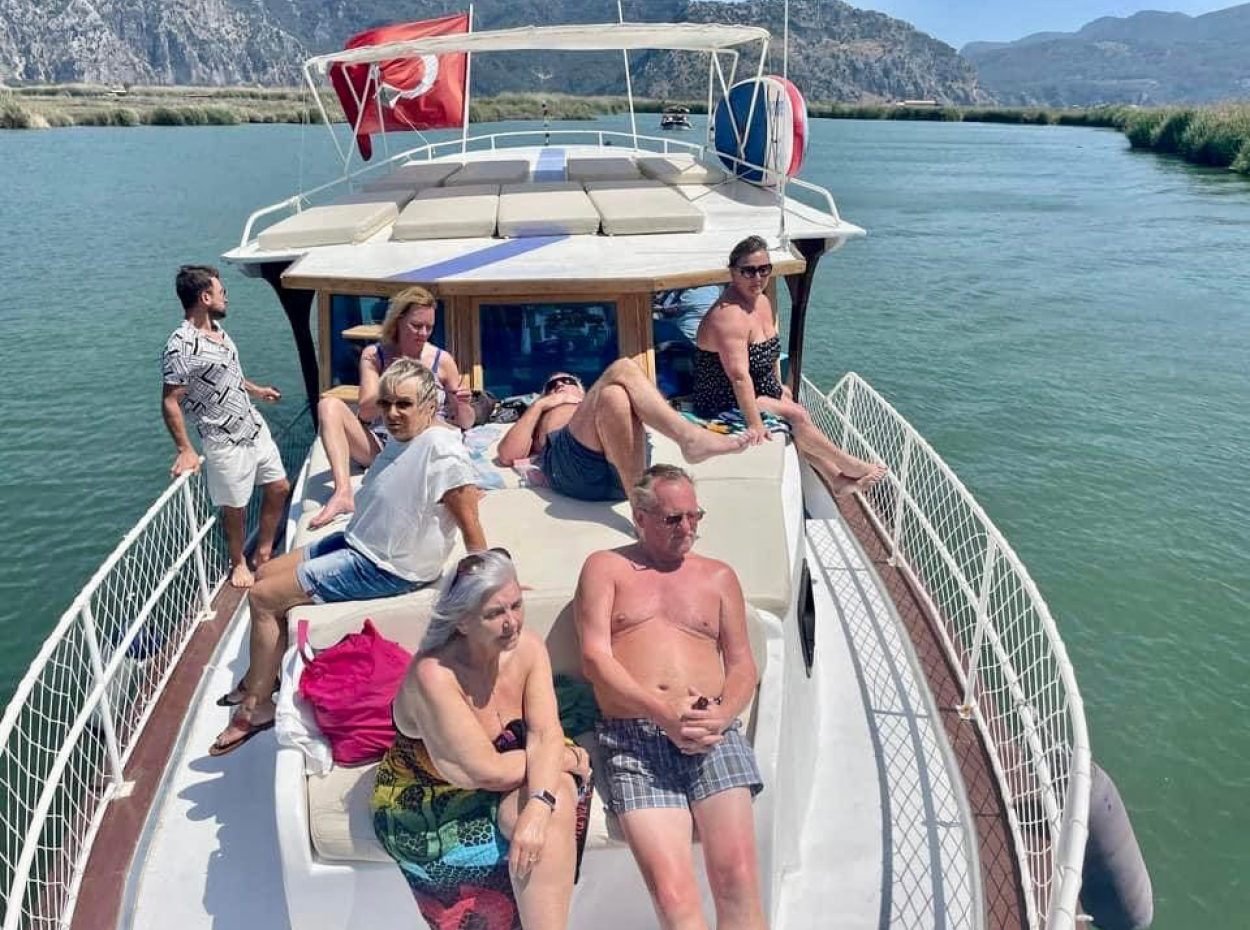 Traditionelle Dalyan Bootsfahrt