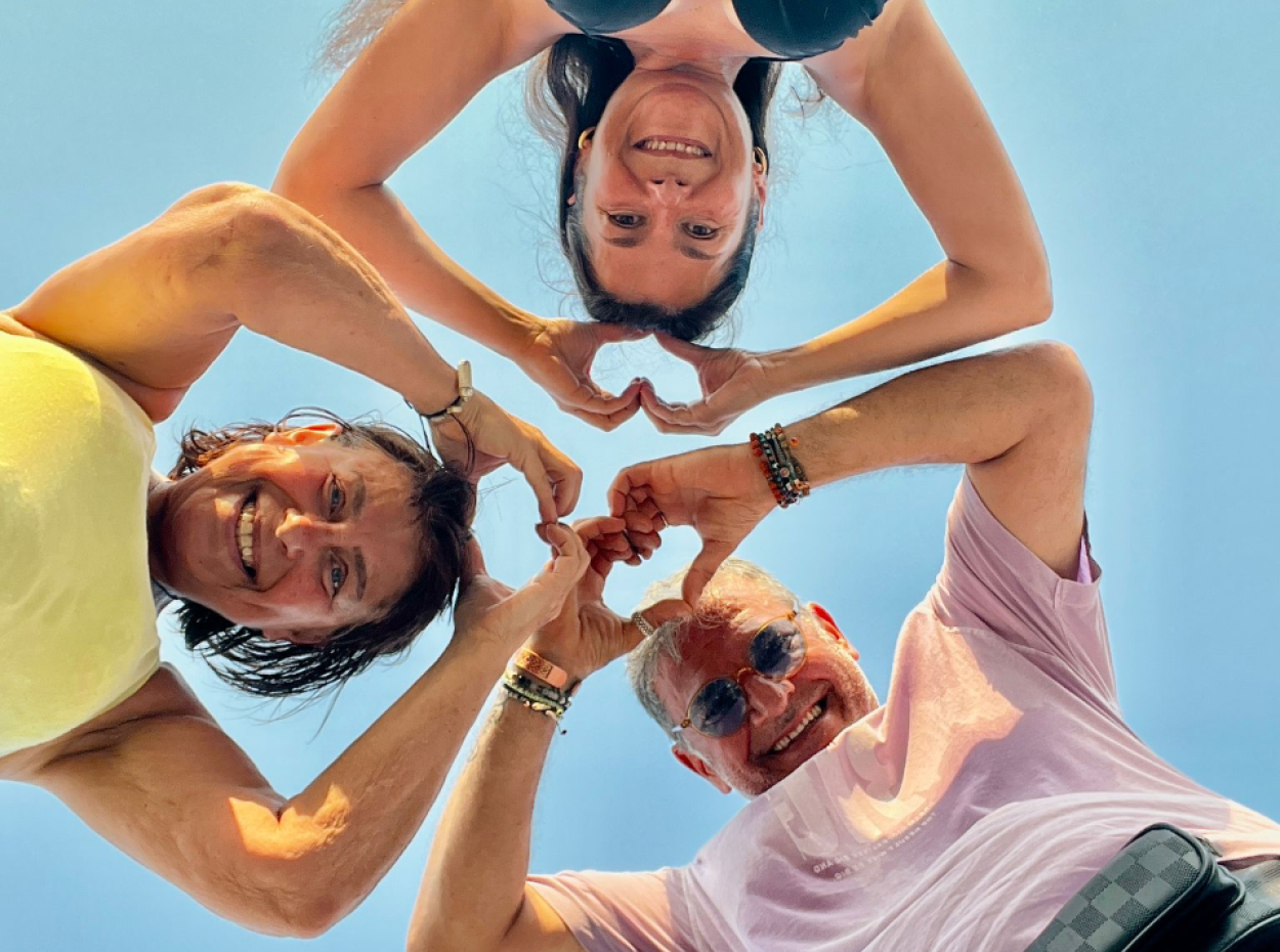 Galoppierende Seepferdchen