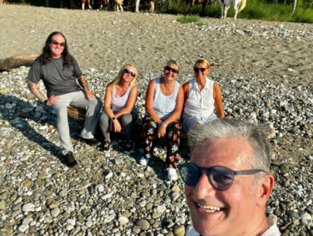 Galoppierende Seepferdchen