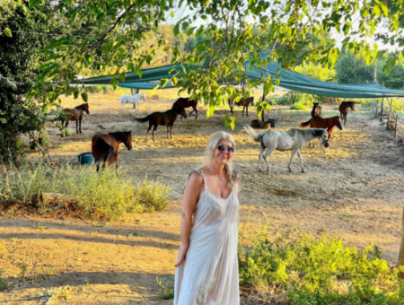 Galoppierende Seepferdchen